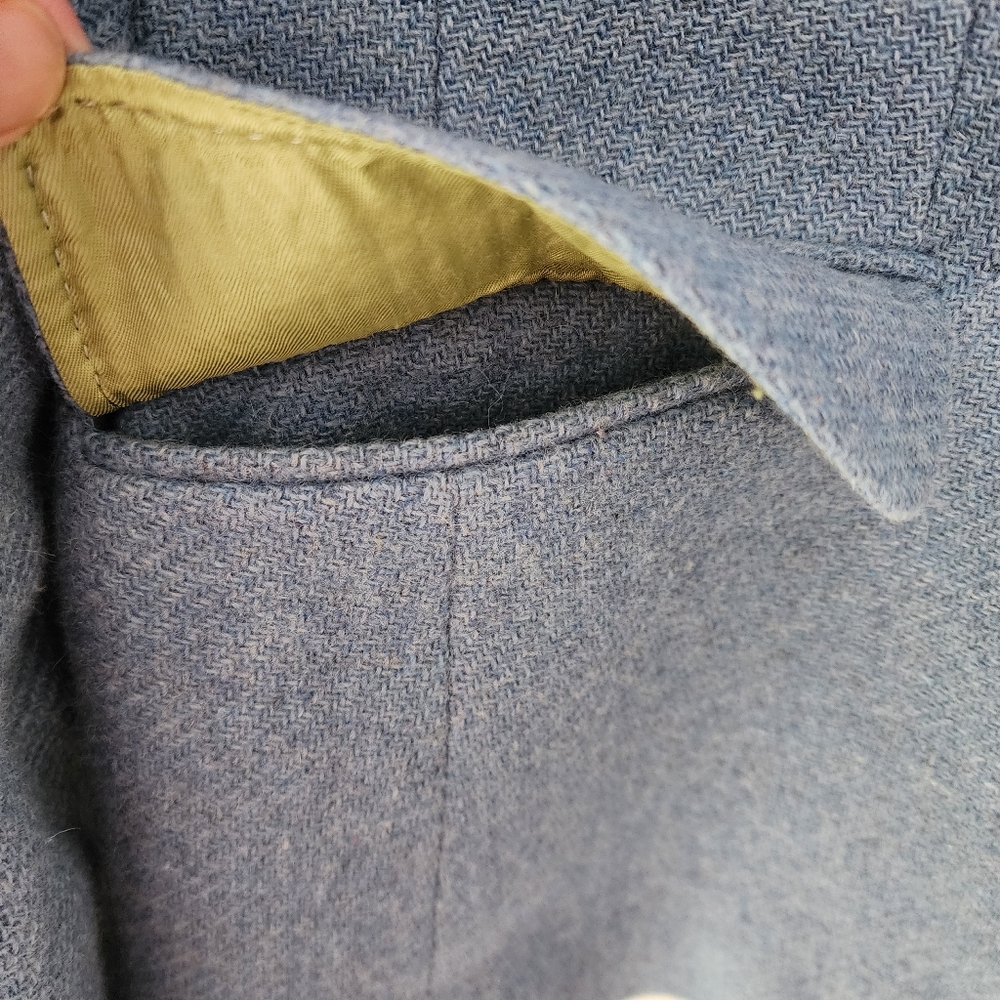 Lands' End Light Blue Blazer sz 10 - Picture 14 of 15